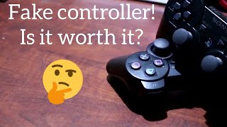 Play Station 3 original Vs fake controller! Is it worth it