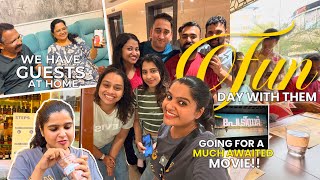 Going for Patriot| A fun day out with them|| We have special guests at home😊