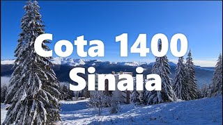 SINAIA - COTA 1400 / Iarna s-a instalat la munte. Peisaje de basm
