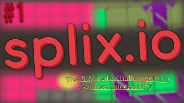 Splixio!! 5 Minute Challenge!!!!