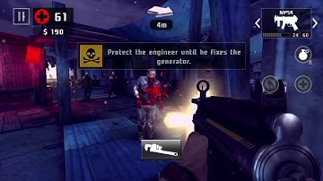 Dead Trigger 2 (Escort Mission with Normal Mode) - 1