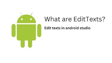 Edit text in Android Studio | Text fields in android studio | Java