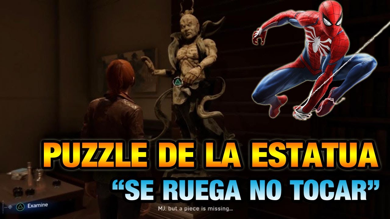 PUZZLE DE LA ESTATUA DEL MUSEO | MISIÓN: SE RUEGA NO TOCAR | MARVEL'S  SPIDER-MAN | SPIDERMAN (PS4) - YouTube