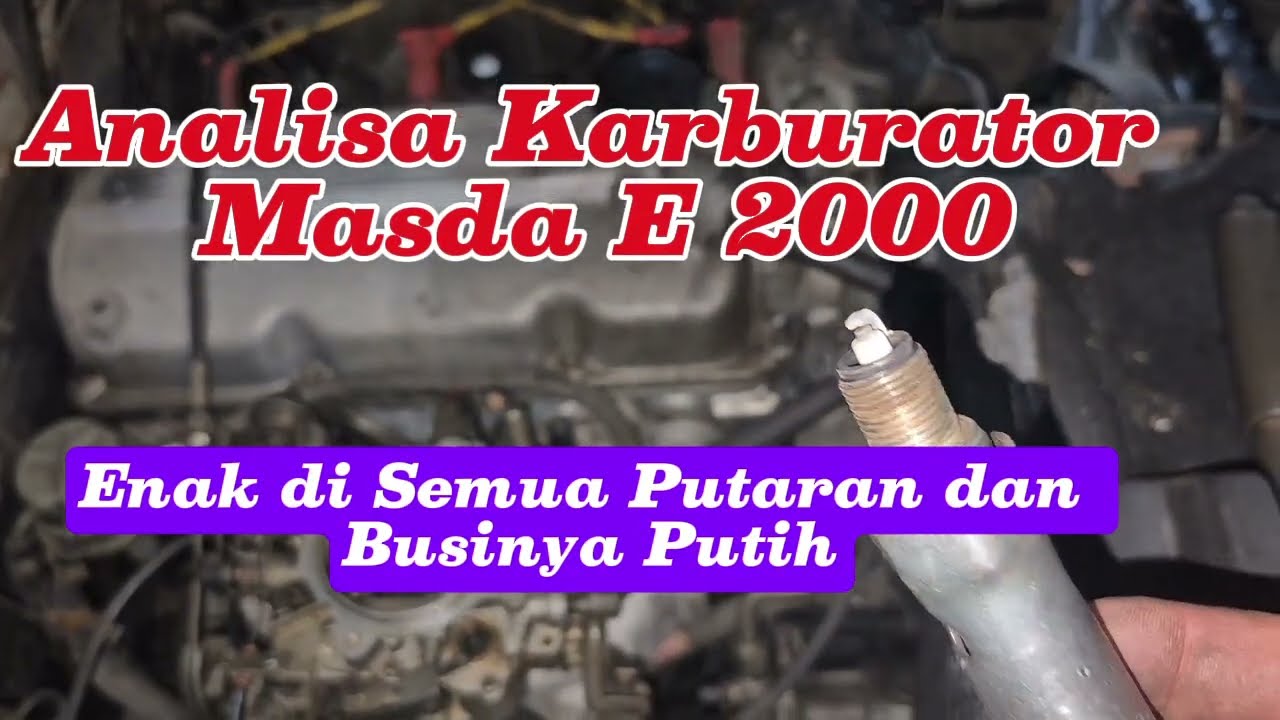 Cara Mengetahui Karburator Masda E 2000 Sudah Tepat Stelannya