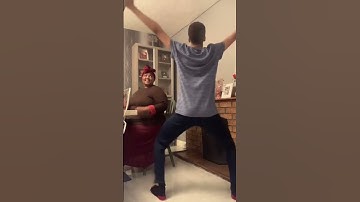 Thumbnail of The Gru dance sequence and granny Vibin’… Immaculate✨