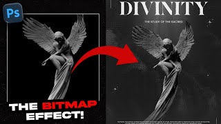 {BEGINNER FRIENDLY} CREATE A POSTER USING BITMAP EFFECT IN PHOTOSHOP 