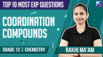JEE Main 2022:Coordination Compounds Class 12 Chemistry (Top 10 Most Important & Expected Questions)
