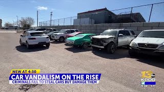 CSPD: Car vandalism and thefts are on the rise in Colorado Springs