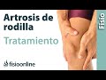 Artrosis de rodilla - Tratamiento mediante ejercicios, automasajes y estiramientos