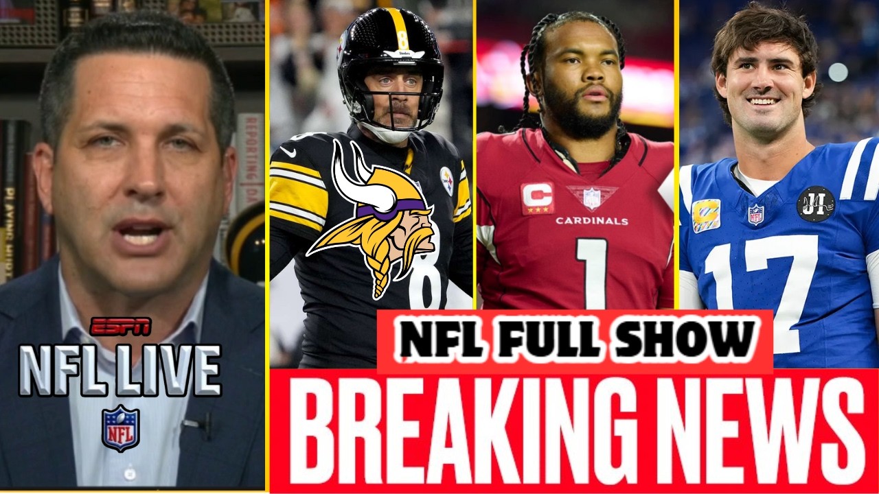 NFL LIVE | ESPN has the latest on Kyler Murray? Rodgers to Vikings? Jones signed Colts blockbuster?