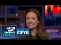 olivia wilde answers boyfriend jason sudeikis questions in this plead the fifth wwhl