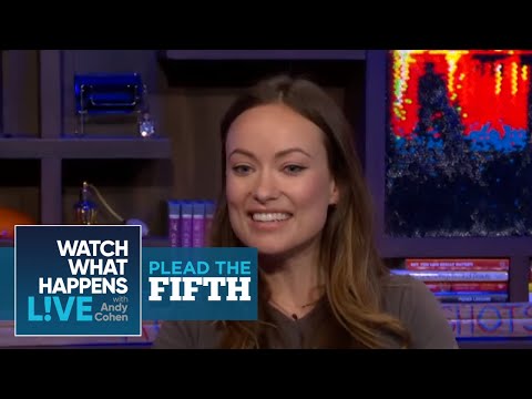 Olivia Wilde Answers Boyfriend Jason Sudeikis' Questions in this Plead the Fifth | WWHL