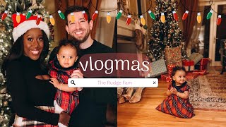 PENNY&#39;S FIRST CHRISTMAS EVE 2022 | RUDGE FAM VLOG | BLACK MOTHERHOOD