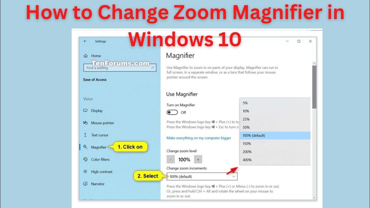 How to zoom laptop and desktop screen zoom windows zoom in zoom out