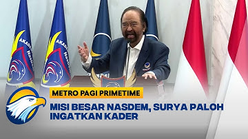 Surya Paloh Hormati Keputusan Kader Pindah Partai - [Metro Pagi Primetime]