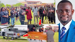 John Kumah’s Family Finally Cursed Whoever’s Behind his Death When the body Arrived By Plane today