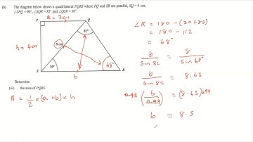 GEOMETRY, MESUREMENT AND TRIGONOMETRY (CSEC PAST PAPER QUESTIONS) - Timoy White