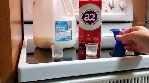 A2 whole milk vs skim milk
