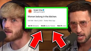 THE BOYS REACT TO BURGER KING'S CONTROVERSIAL TWEET