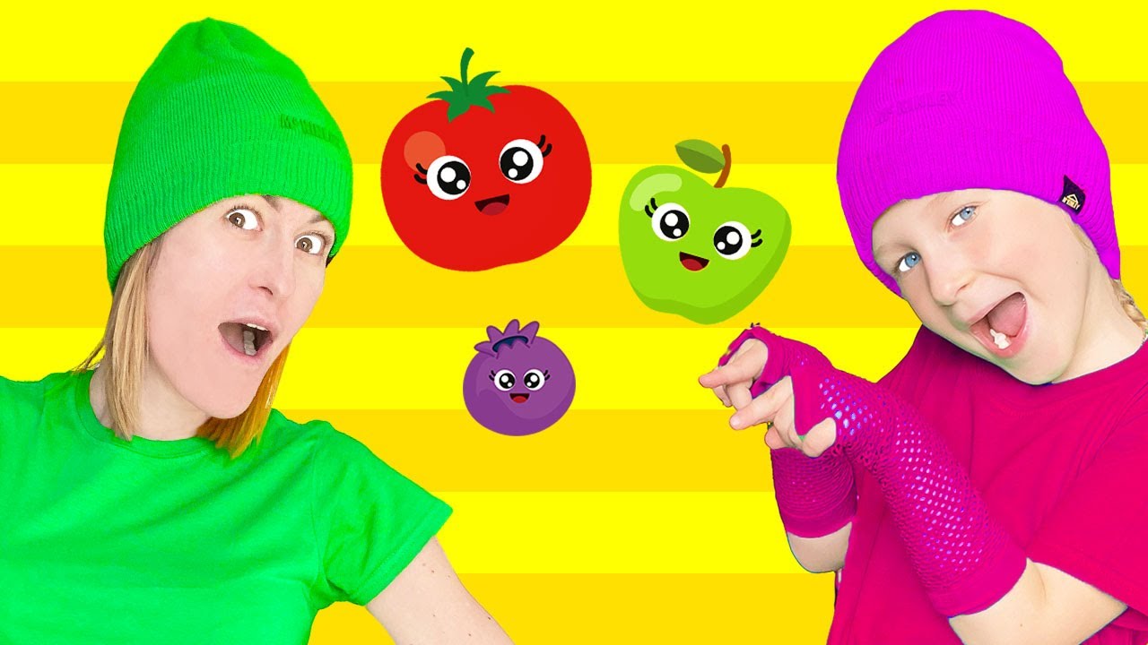 Colorful Fruits | Fruits and Dance Song for Kids | Anuta Kids Channel ...