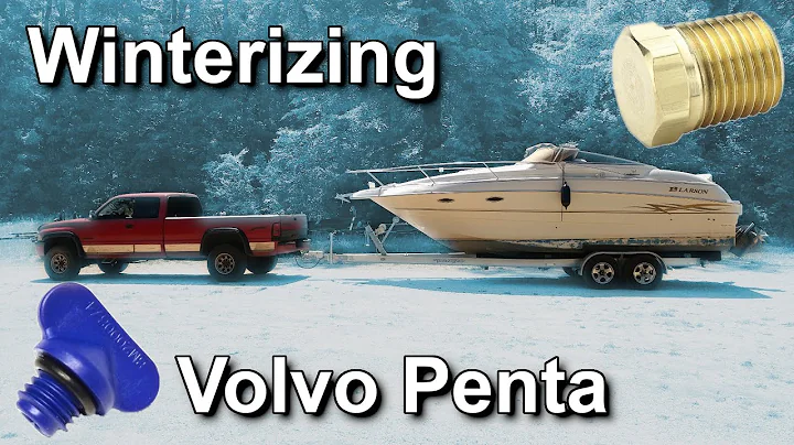 Vinterkonservering av en Volvo Penta 5.7GSi SX-M båtmotor