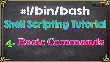 Shell Scripting Tutorial-4 Basic Commands touch, cat, ls, cd, date, cal and pwd | Tech Arkit