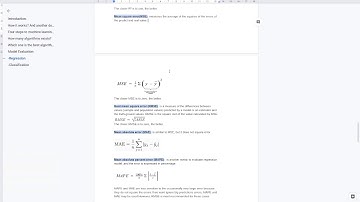 Machine Learning - Model Evaluation - Regression