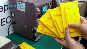 Tutorial:How To Laminate Galaxy S8 S8+ Glass with Novecel IN-FRAME mould