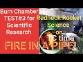 FIRE IN A PIPE Wood pellet burner with forced air vortex Generator