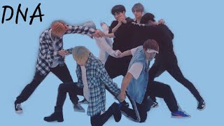 Download Lagu BTS DNA Neon outline Download Lagu BTS DNA Neon outline