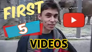First 5 videos to be uploaded on YouTube | oldest videos on the history of  youtube | oldest videos
