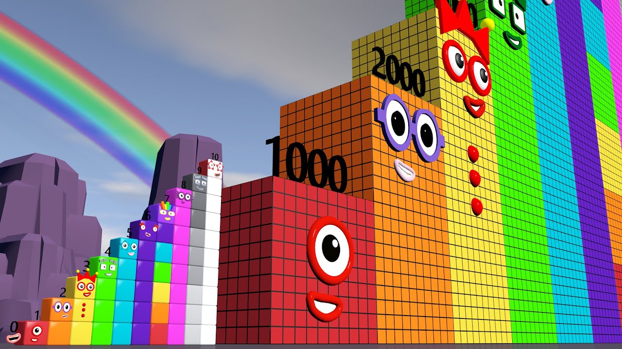 Looking For Numberblocks Step Squad Zero To 10 Vs 1000 To 30000