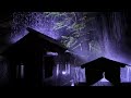 Continuous Rainstorm on Roof in Forest | Relaxing Thunder Sounds All Night