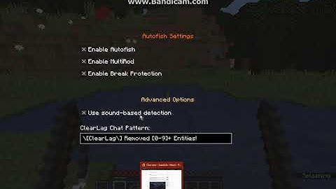 Autofish 1.11.2-1.12.2 Liteloader, 1.13.2 Rift/1.14 Fabric Mod Overview