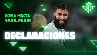 Declaraciones de Fekir tras el #RealBetisCelta ⚽💚 | Real BETIS Balompié