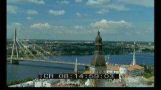 riga2 stock footage Riga Latvia