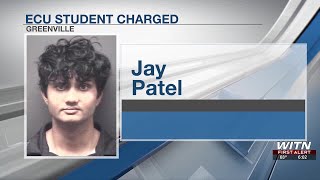 ECU student charged with dorm crimes