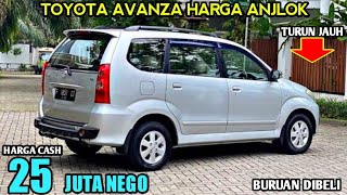 THE CHEAPEST PRICE FOR A USED TOYOTA AVANZA IS 25 MILLION, STILL NEGOTIABLE, SUITABLE FOR FAMILIES