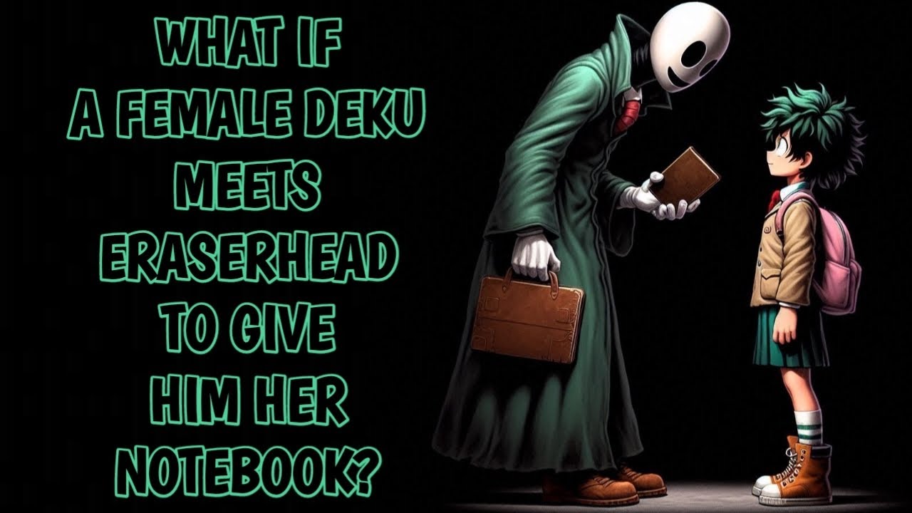 What if a female Deku meets Eraserhead to give him her notebook?