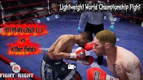 OWC World Lightweight Championship Fight HITM4Nx2601 (c) vs k1ller fie1ds