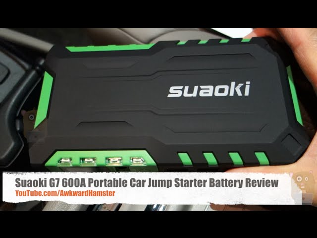 SUAOKI U7 600A 12000mAh Auto Starthilfe Powerbank Jump Starter Car Batterie Akku