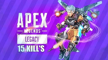 APEX LEGEND MOBILE BEST GAME 15 KILL