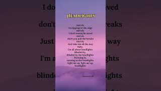 Headlights s  Alok And Alan Walker featkiddo headlights shortsfeed viral shorts