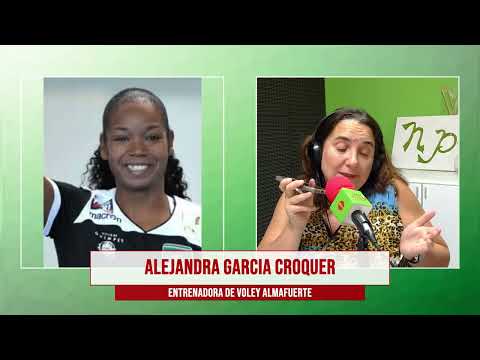 Alejandra García Croquer entrenadora Voley Almafuerte