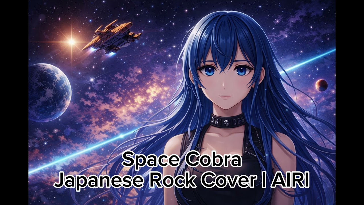 Space Cobra (スペースコブラ) – Cinematic Japanese Rock Cover | AIRI