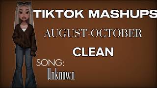 TIKTOK MASHUPS AUGUSTOCTOBER DANCES 2023 + CLEAN + SONG NAMES ADDED