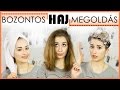 Bozontos haj megszüntetése Hajvasaló és Göndörítő NÉLKÜL! | Csizmadia Gabriella