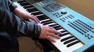 Funk Jazz Organ Solo on Yamaha Motif XS chords