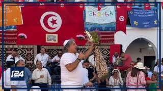 Jewish pilgrims celebrate Lag B'Omer in Djerba, Tunisia