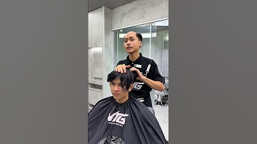 Thiết kết kiểu side part ngắn cho anh khách tóc thưa với tóc giả nhà VtG #tocgia #vuatocgia #wig